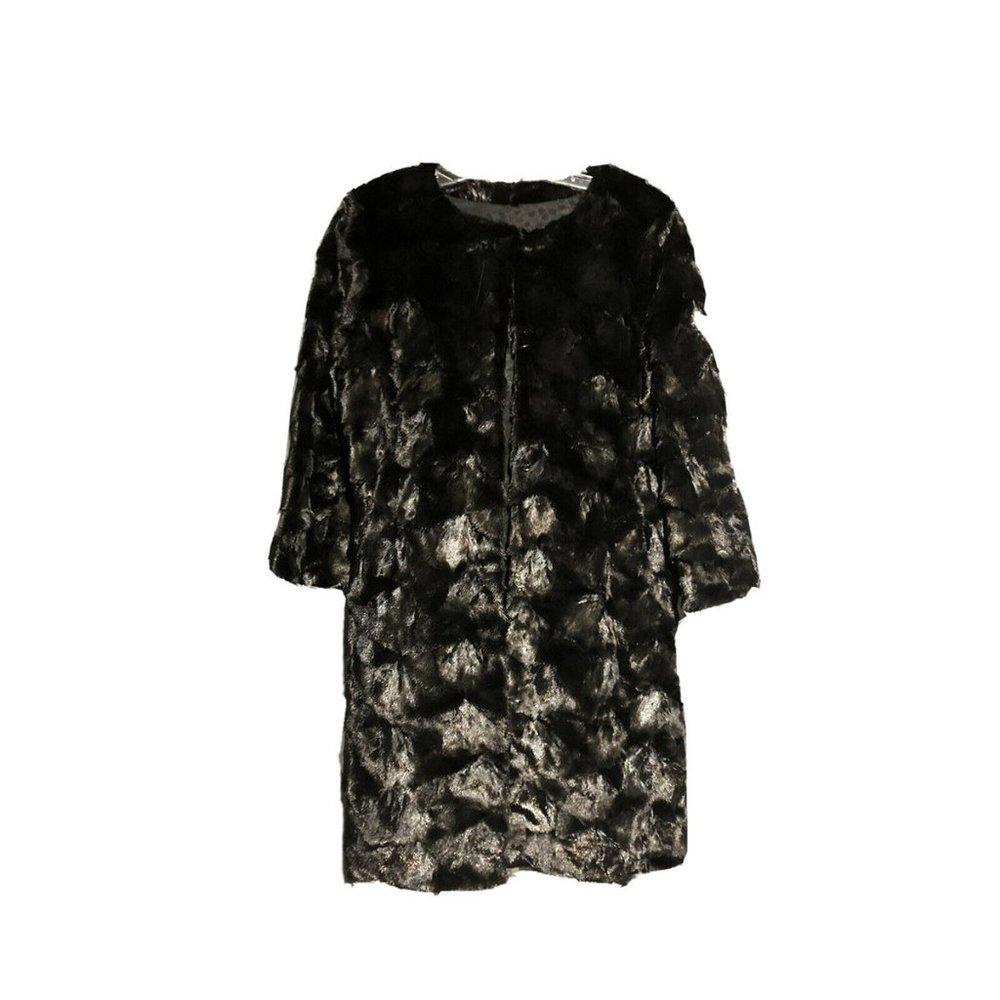 Genuine Mink Fur Coat Women’s Black NOT Vintage